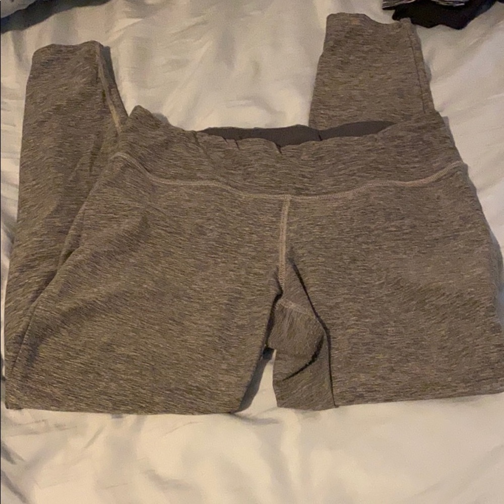 Grey new balance leggings